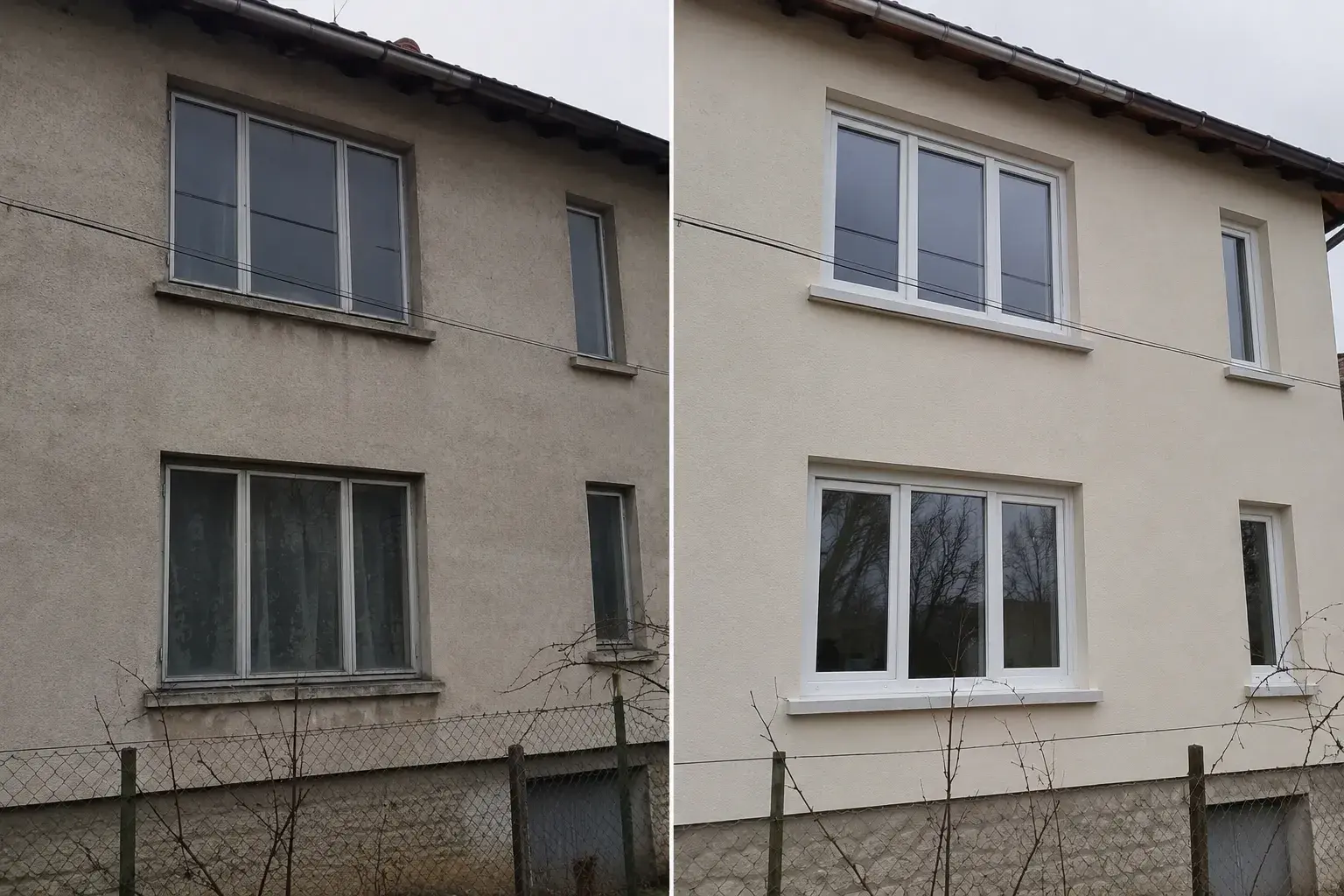 Renoviranje stana, pre i posle ugradnje PVC prozora i balkonskih vrata