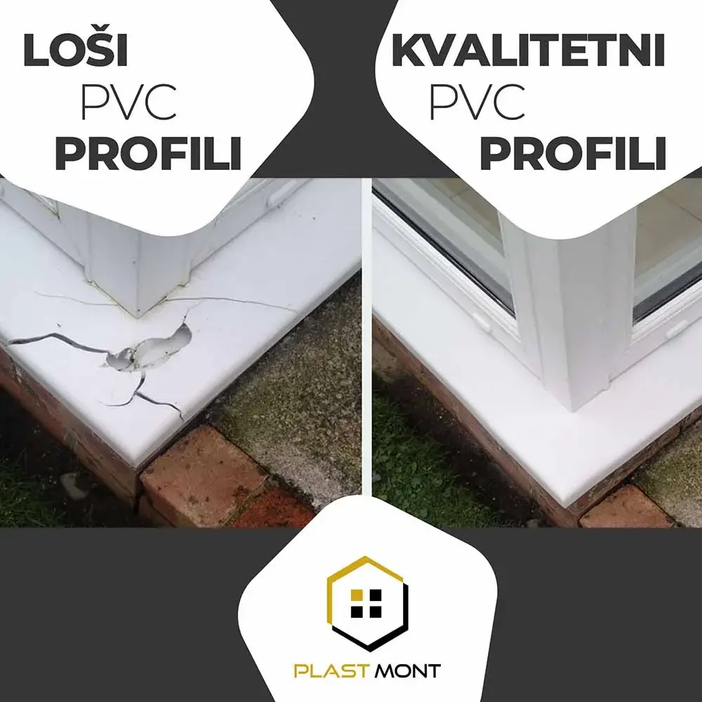 Star jeftin PVC prozor sa kondenzacijom