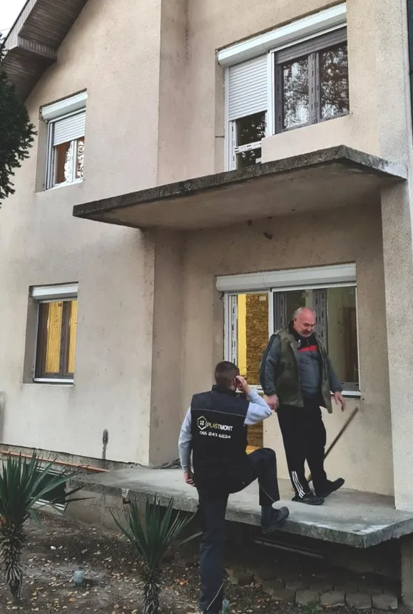 Zamena stolarije na spratnoj kući